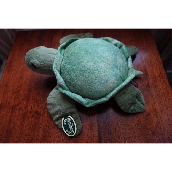 Bearington Collection Shelton Turtle Plush Stuffed Animal Toy - Picture 1 of 7